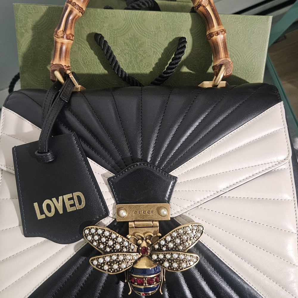 Gucci Queen Margaret Bee Bag.